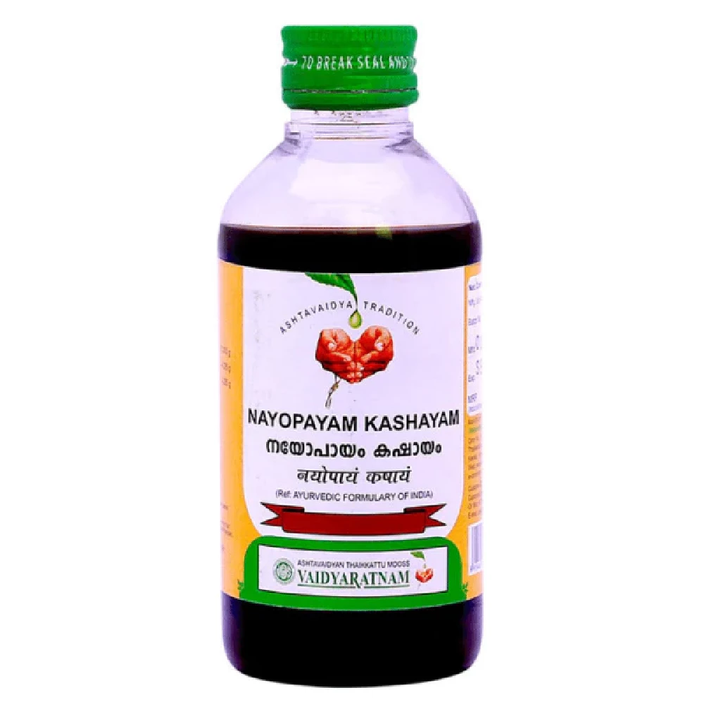 Vaidyaratnam Nayopayam Kashayam, 200 ml-1.webp